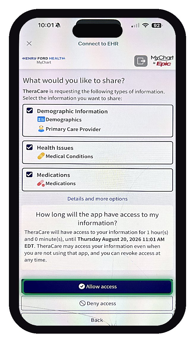 Step 8: Choose what to share